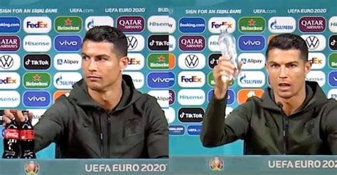 Se Cristiano Ronaldo Fa Perdere 4 Miliardi A Coca Cola Con Un Semplice