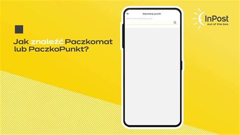 Jak znaleźć Paczkomat PaczkoPunkt POP w InPost Mobile YouTube