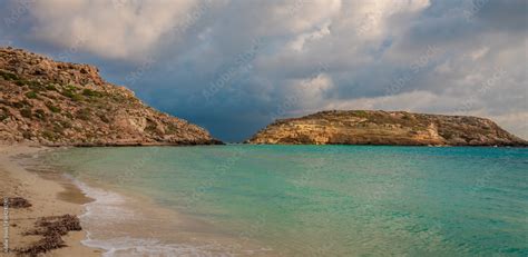 Crystal Clear Water At The Pristine Rabbits Beach Spiaggia Dei