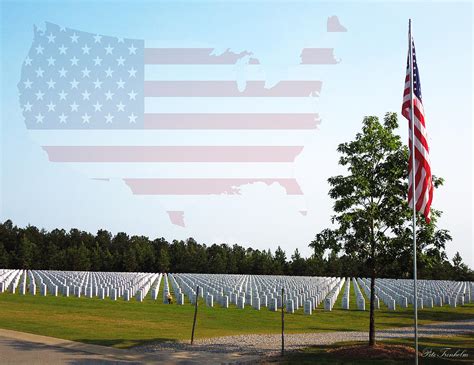 Georgia National Cemetery w/Map Photograph by Pete Trenholm - Fine Art ...