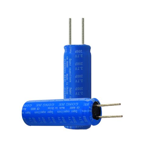 Custom 2 7V200F High Energy Density 2 7v 200f Super Capacitor