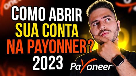 Como criar a conta na Payoneer passo a passo Completo 50 de bônus