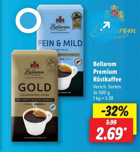 Lidl Ab Bellarom Premium R Stkaffee Gemahlen F R