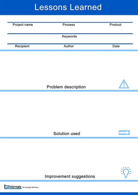 Lessons Learnt Report Template Atlanticcityaquarium