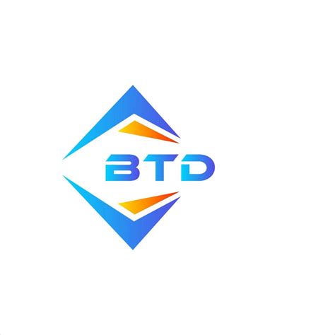 Btd Abstract Technology Logo Design On White Background Btd Creative