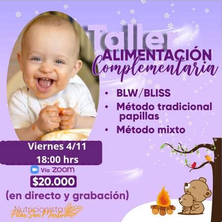 Taller Alimentacion Complementaria BLW Papillas Y Mixto 4 De