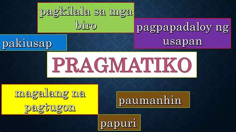 Kakayahang Pragmatiko Ppt