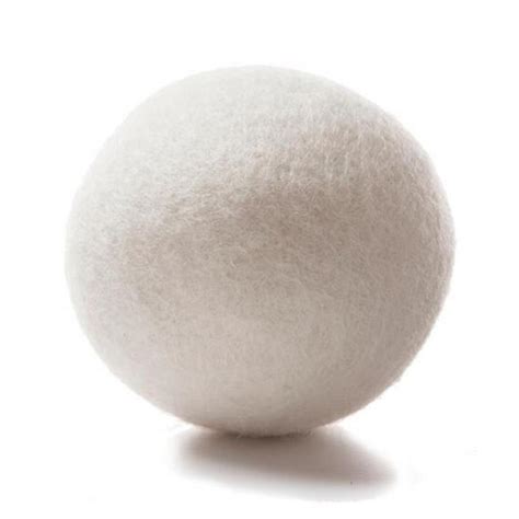 1pc Witte Wasmand Wasdroger Destaticizing Wol Ball Grandado