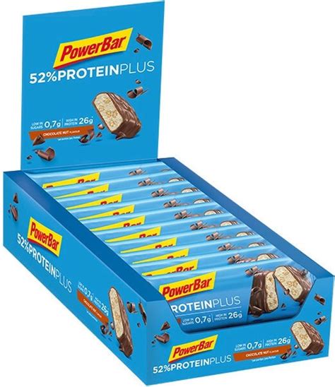 Powerbar Protein Plus 52 Chocolate Nut 20 Bars