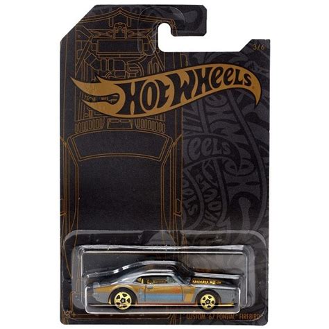Hot Wheels metál kisautók Cusrom 67 Pontiac Firebird Gyerekajándék