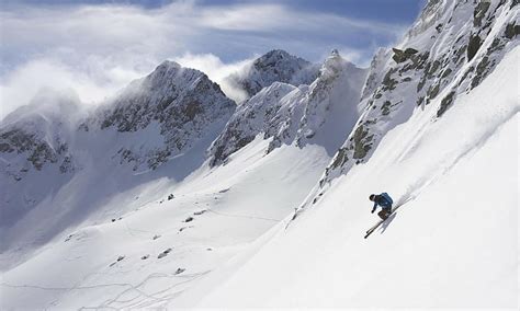 Hd Wallpaper Les Trois Vallees Ski Resort Three Valleys Alps Snow