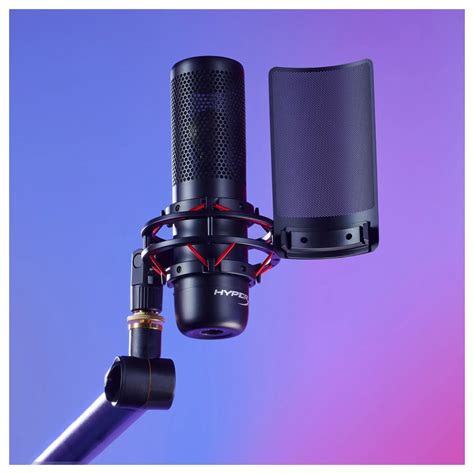 HyperX ProCast Professional Studio Microphone at Gear4music