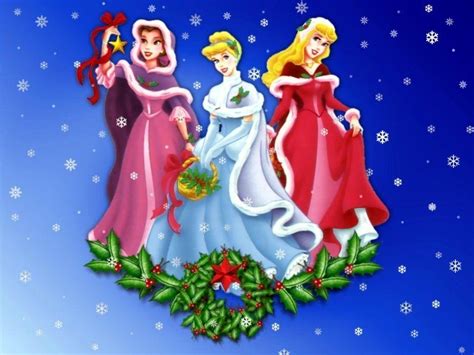 Disney Princess Christmas Wallpapers - Top Free Disney Princess ...