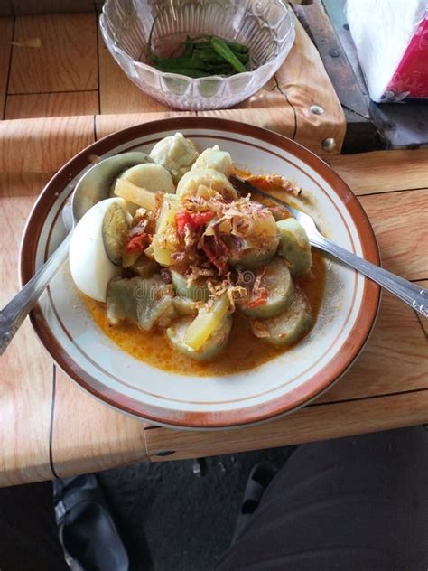 This is Lontong Sayur from Indonesia Stock Image - Image of indonesia ...