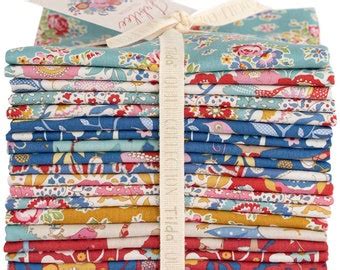 Tilda Pie In The Sky Fat Quarter Fat Eighth Or Half Yard Bundle Of 20