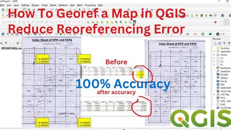 How To Georeference A Map In QGIS Georeferencing With Accuracy For