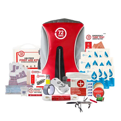 Deluxe Emergency Survival Kit – 72hours.ca