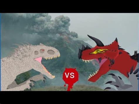 Indominus Rex Vs Ultimasaurus Youtube