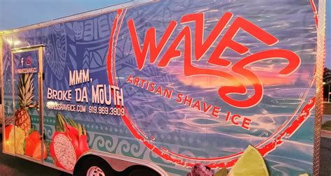 Waves Shave Ice Nc Food Trucks