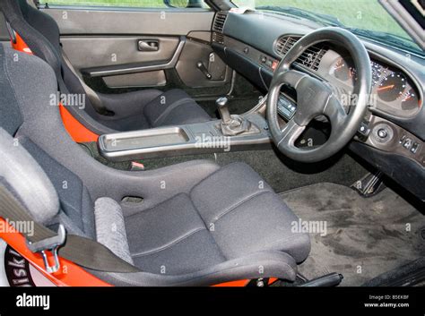 1994 Porsche 968 Clubsport coupe sports car interior Stock Photo - Alamy