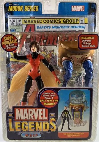 Wasp Marvel Legends Modok Series Toy Biz Frete grátis