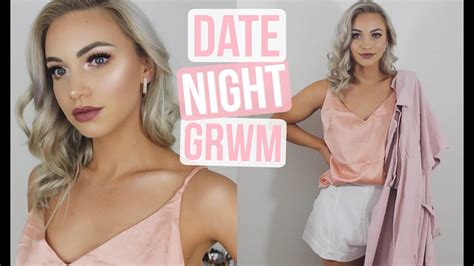 Date Night Grwm Makeup Hair Outfit Ft Beginning Boutique Youtube