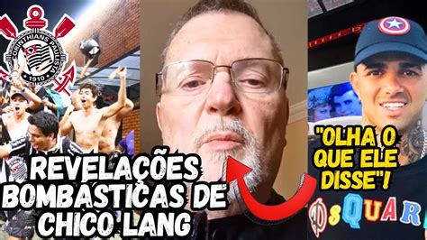 OLHA SO FIEL TORCIDA O QUE CHICO LANG REVELOU SOBRE A AGRESSÃO DA