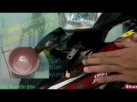 Cara Memasang Striping Jupiter Mx New Youtube