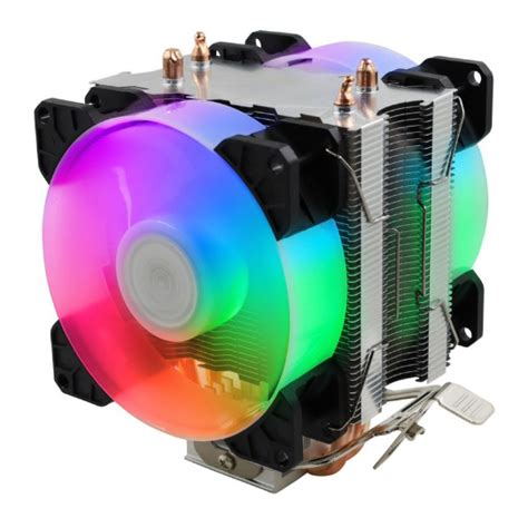 Cpu Cooler Rgb Intel Lga 1700 X79 X99 1366 2011 Dual Cooler 92mm Shopee Brasil