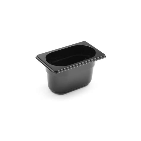 Bac Gastronorme GN 1 9 En Polycarbonate Noir ArredoChef