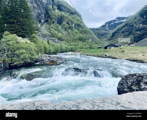 Waterfalls in Norway Stock Photo - Alamy