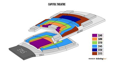 State Theatre Seating Chart Sydney | Elcho Table