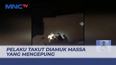 Kepergok Hendak Mencuri Pria Kabur Ke Atap Rumah Warga Di Makassar