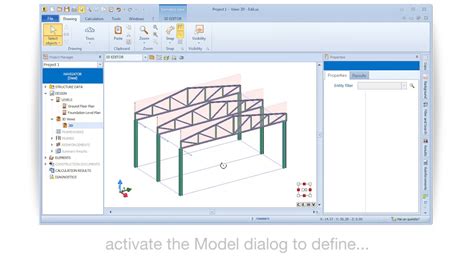 Edilus Tutorial Inserting Steel Trusses Acca Software Youtube