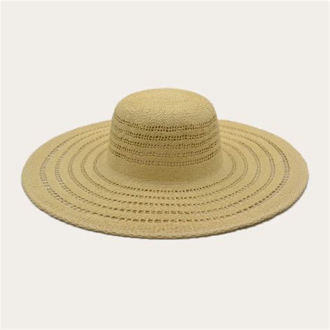 Wide Brim Blank Summer Straw Hat For Ladies & Women - Savana Hat