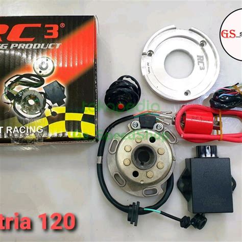 Jual Magnet Pengapian Racing YZ RC3 ORIGINAL Satria 120 2 Dua Tak 1 Set