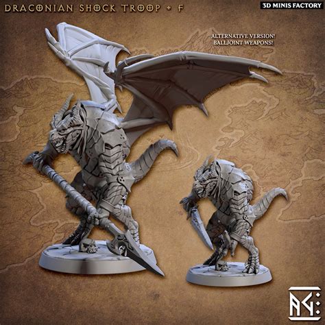 Shock Troop F From Artisan Guild Draconian Scourge Beast Of War