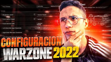 MI NUEVA CONFIGURACIÓN PARA WARZONE Mingod YouTube