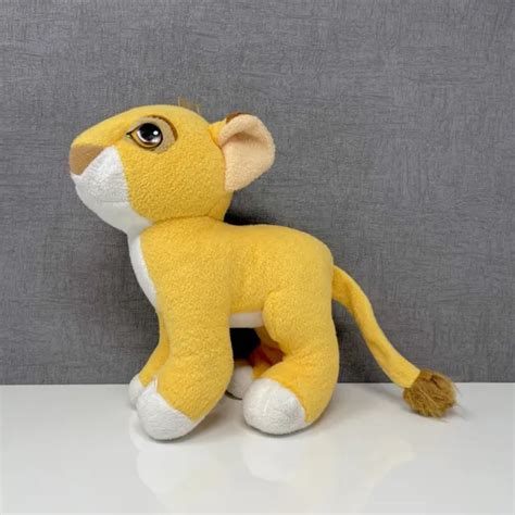 Simba Plush The Lion King Disney Mattel Genuine Vintage Soft Toy