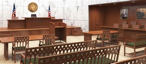 Mock Trial Courtroom Layout