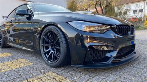 Bmw M4 F82 Black Apex Sm 10 Wheel Front