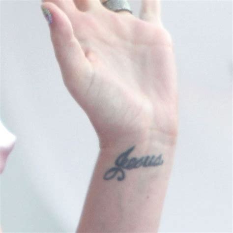 Katy Perry's Jesus Wrist Tattoo: Raised by Evangelical Christian ...