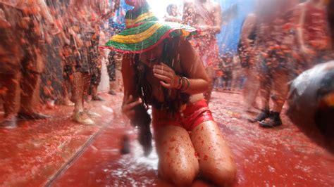 Tomatina En España Infobae