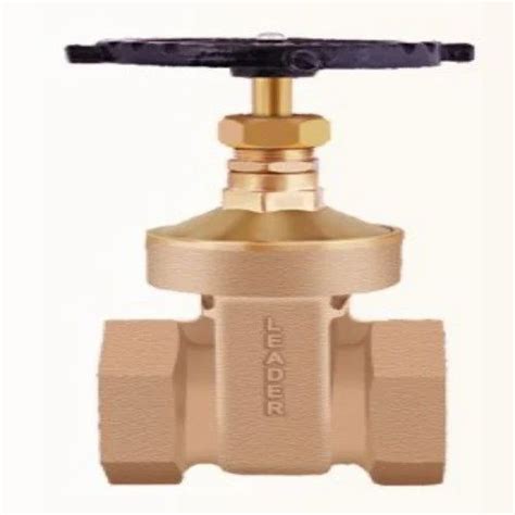 Material Gun Metel Leader Gate Valve Valve Size Inch At Rs