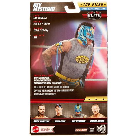 Wwe Elite Top Picks Figur Rey Mysterio Smyths Toys Deutschland