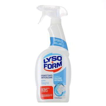 Spray Disinfettante Anticalcare Azione Bagno Lysoform Ml Minimo