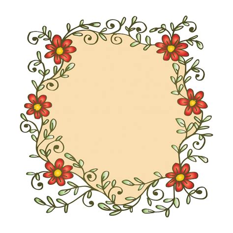 Marco Floral Vector Premium