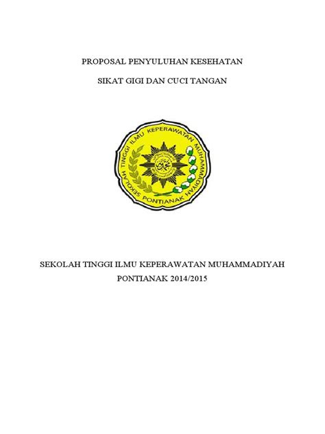 Proposal Penyuluhan Kesehatan Pdf