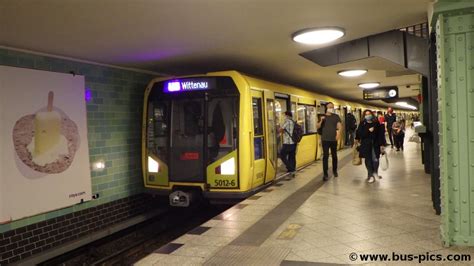 S U Gesundbrunnen Linie U8 BVG 5012 Bus Pictures