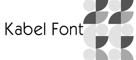 Kabel Font Free Download